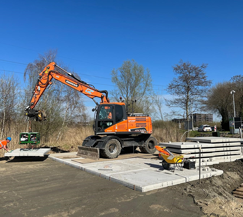 Mobiele kraan 14-16 ton (Doosan)