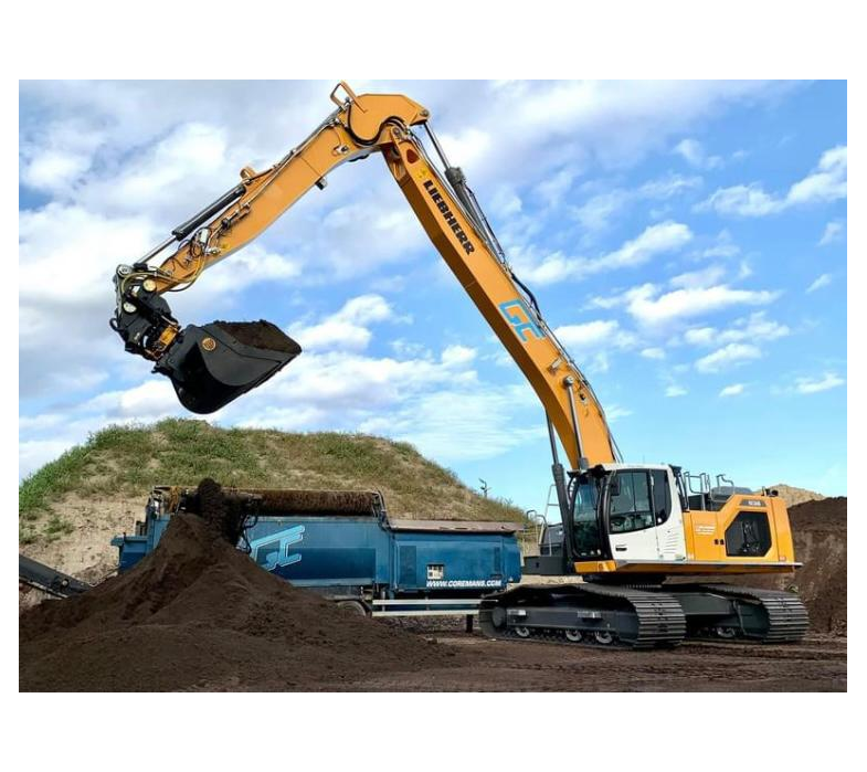 Graafmachine rups semi long front 40 ton (Liebherr R938 G8)
