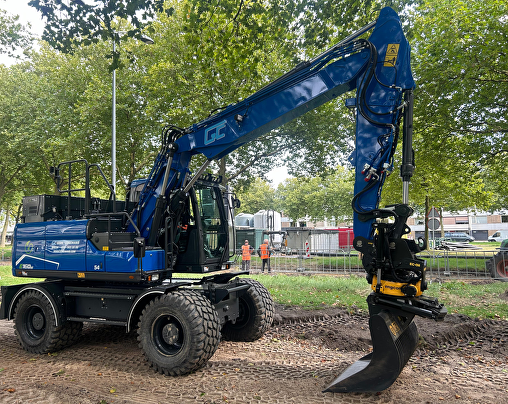 Mobiele kraan 17 ton (Etec E-160W)