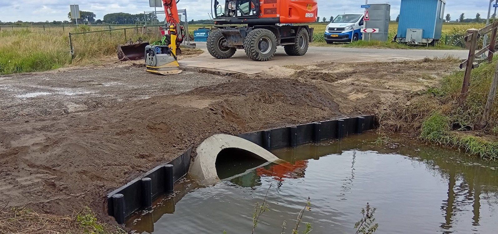 Vervanging duikers Boomdijk in Steenbergen: een sterk staaltje samenwerking